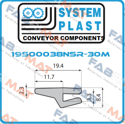 System Plast-19S00038NSR-30M price
