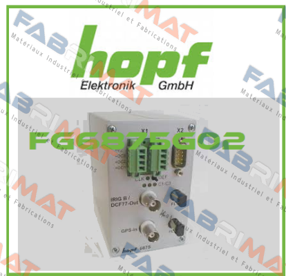 Hopf-FG6875G02 price