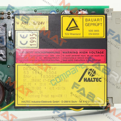 Witchtec (formerly HALTEC Industrie-Elektronik)-TSR1035S-5/15A price