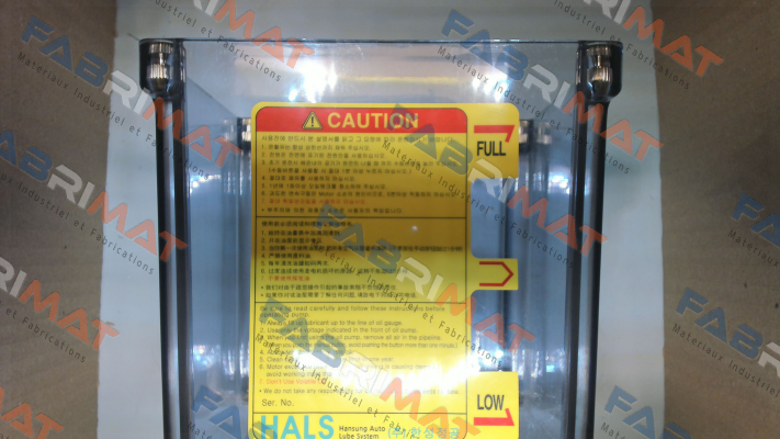 Hansung Precision-tank for HMGP price