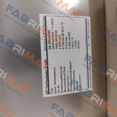 Brilex-Nr. 1005-9516-00 Type GE 0490x0590 mm price