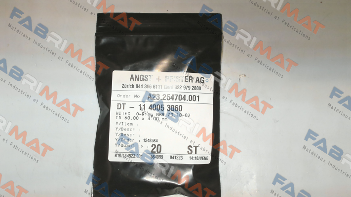 Angst-Pfister-1140053060 / 1Q713060 / ORM 0600-30 price