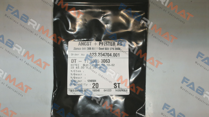 Angst-Pfister-1140053063 / 1Q713063 / ORM 0630-30 price