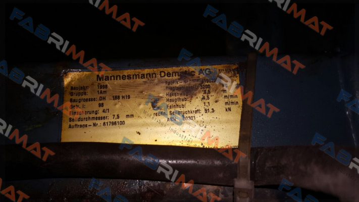 Mannesmann-Demag-Rope Guide  1/ 7.5-L L1700 PA12  price