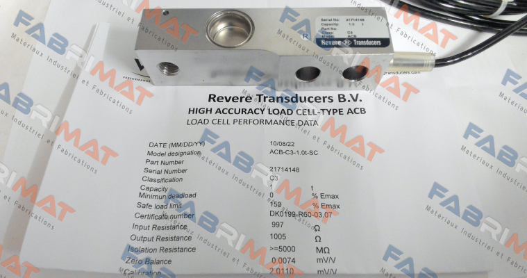 Revere-ACB-1,0t-C3-SC price