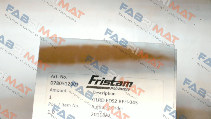 Fristam-0780512001 / GLRD-FDS2 BFH-045 price