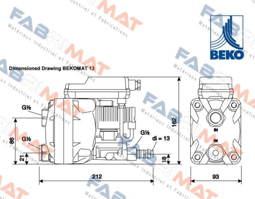 Beko-2000021 KA 13A 10A0 price