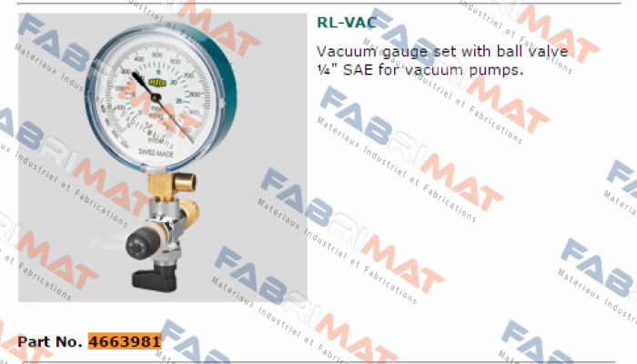 Refco-4663981 / RL-VAC price