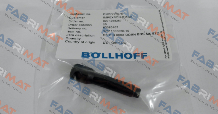 Böllhoff-37611305020/10 price