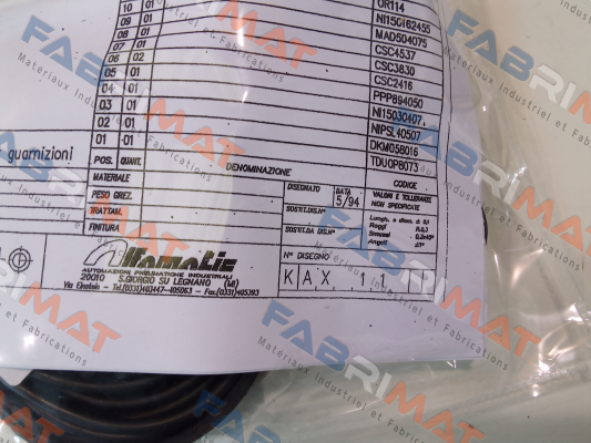 Alfamatic-Cod. KAX 11 price