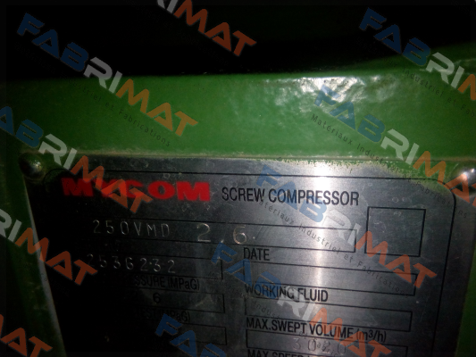 Mycom-MFF 400 for compressor 250VMD  2.6  price