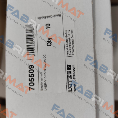 Luetze-705509 / LVER-V10-5509-DC24V price