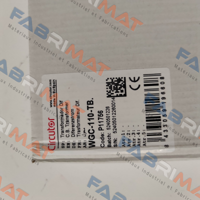 Circutor-WGC 110-TB / P11756 price