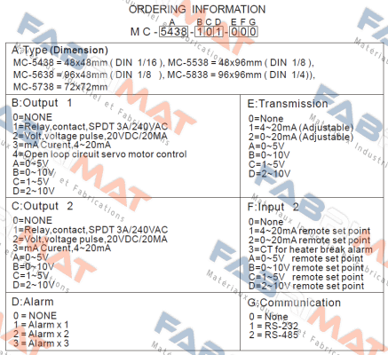 Maxthermo-MC5438-211-000 price