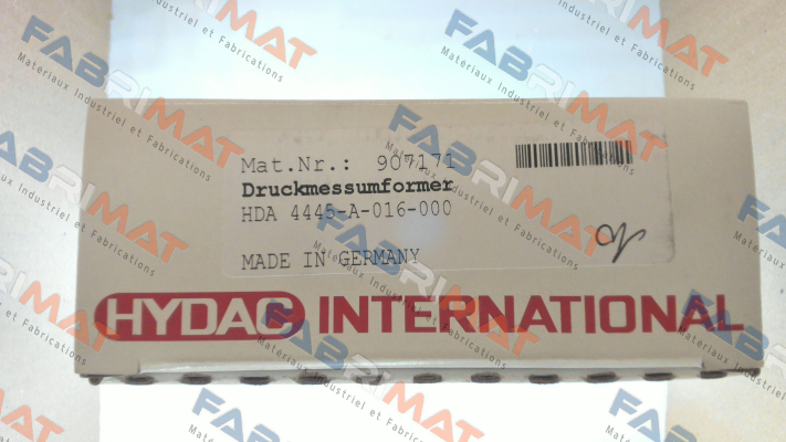 Hydac-907171 / HDA 4445-A-016-000 price
