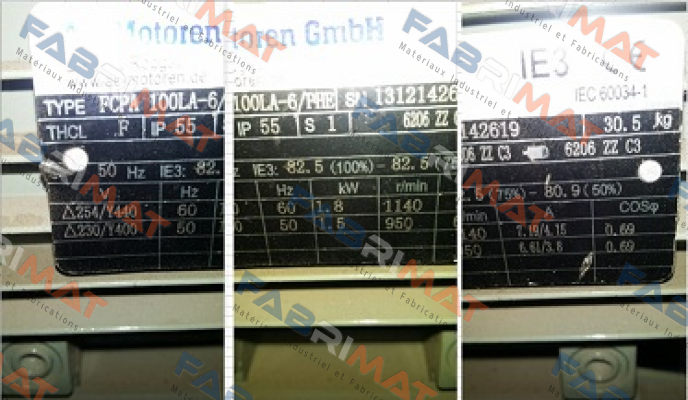 AC Motoren-FCPA 100LA-6/PHE obsolete, replaced by IE3AC10LA600  price