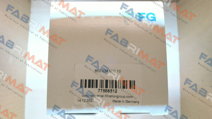 MAHLE-852 034 MIC10 NBR / PN: 77568512 / F-21810186 price