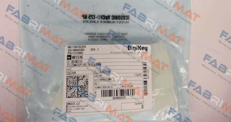 Molex-0019091151 price