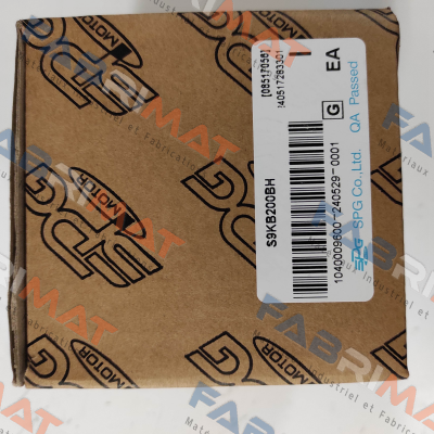 Spg Motor-S9KB200BH price