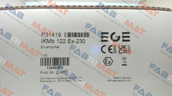 Ege-p/n: P31419, Type: IKMb 122 Ex-230 price