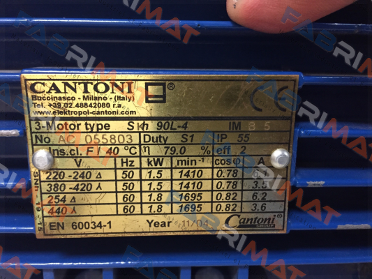 Cantoni-AC 055803 price