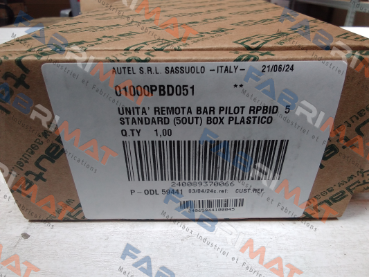 AUTEL-01000PBD051 /  RPBID 5 price