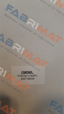 Ordel-FTR100-1/16/R/1 price