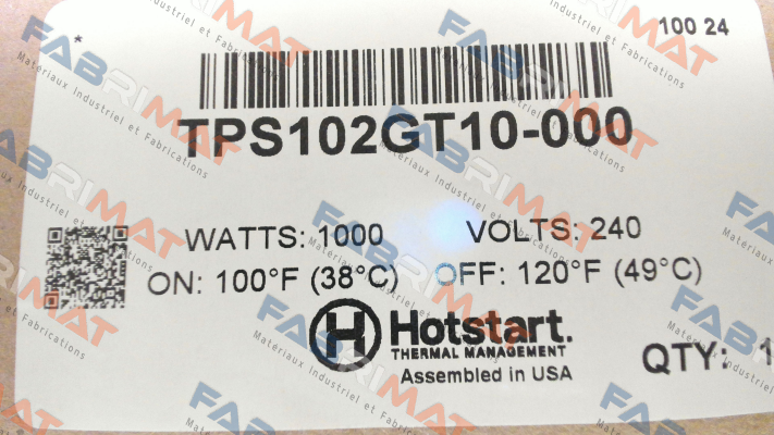 Hotstart-TPS102GT10-000 price