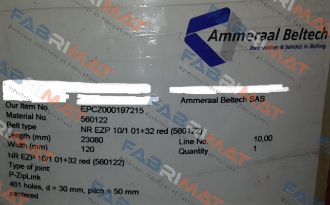 Ammeraal Beltech-NR EZP 10/1 01+32 rot (560122)  price