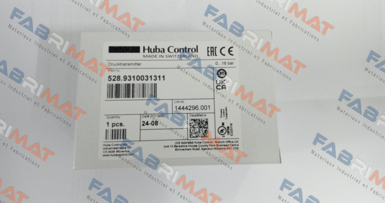 Huba Control-528.9310031311 price