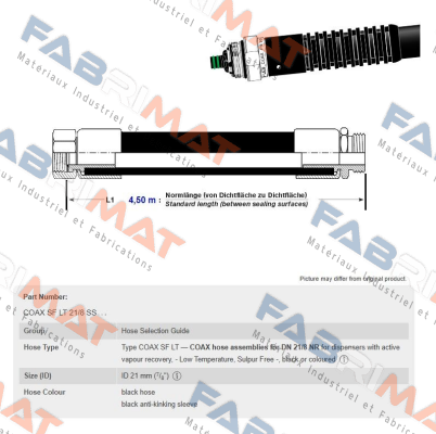 Elaflex-COAX 21/8SS L1 price