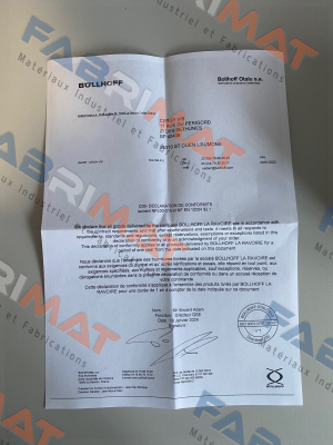 Böllhoff-CERTIFICATE OF CONFORMITY NFL 00-015C BOLLHOFFOTALU price