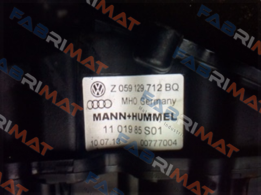 Mann Filter (Mann-Hummel)-Z 059 129 712 BQ  - part of VW 2.7tdi & 3.0tdi Inlet Manifolds Type B  price