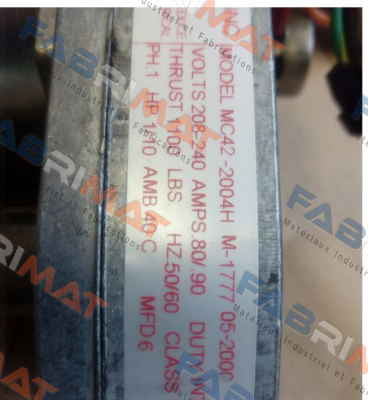 Hubbell-MC42-2004H M-1777 05-2000 price