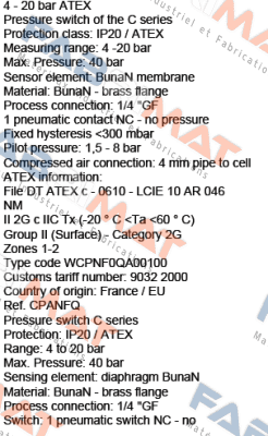 Georgin-CPANFQ  price
