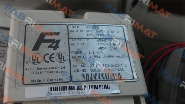LAIPPLE KEB-S/N:98192332/0322456  ART NO:07 04 S1D-3420/1 2 discontinued  price