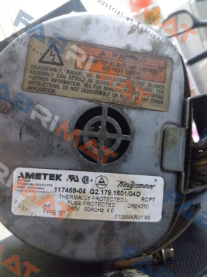 Ametek Windjammer-117459-04 G2.179.1501/04D price