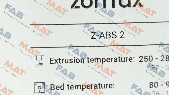 Zortrax-Zortrax Z-ABS v2 filament - 1,75mm - 800g - Blau (ID 25823) price