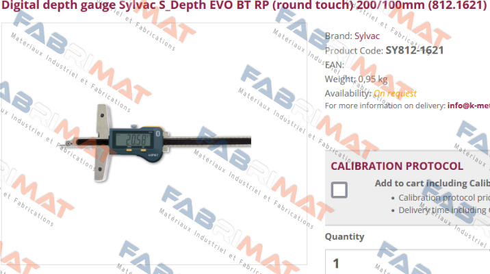 Sylvac-SY812-1621 price