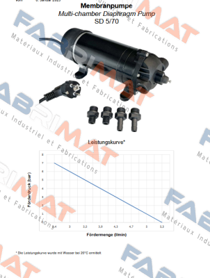 Flojet Pump-SD 5/70 / 101 592 price
