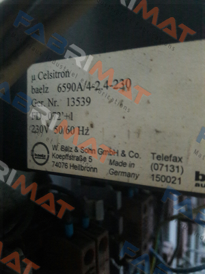 Baelz-Cover for 6590B  price