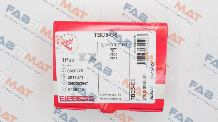 Elpress-p/n: 5103-028500, Type: TBC5-C6 price