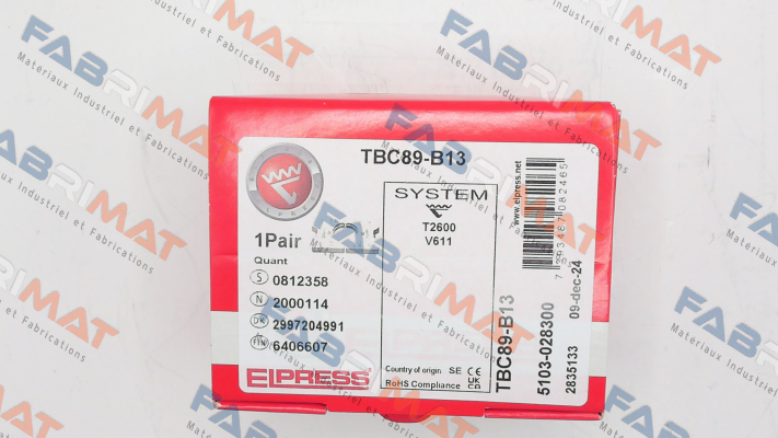 Elpress-p/n: 5103-028300, Type: TBC89-B13 price