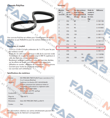 Interroll-S-1001114 price