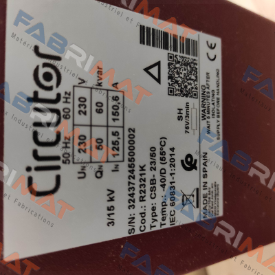 Circutor-CSB-23/50 (R2321K) price