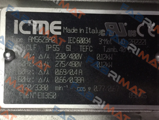 Icme Motor-WO 282221  price