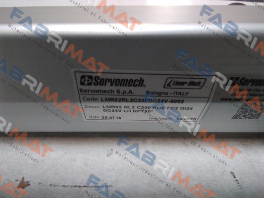 Servomech-LMR02 RL2 C300 ROE FC2 GI24 RPT90 price
