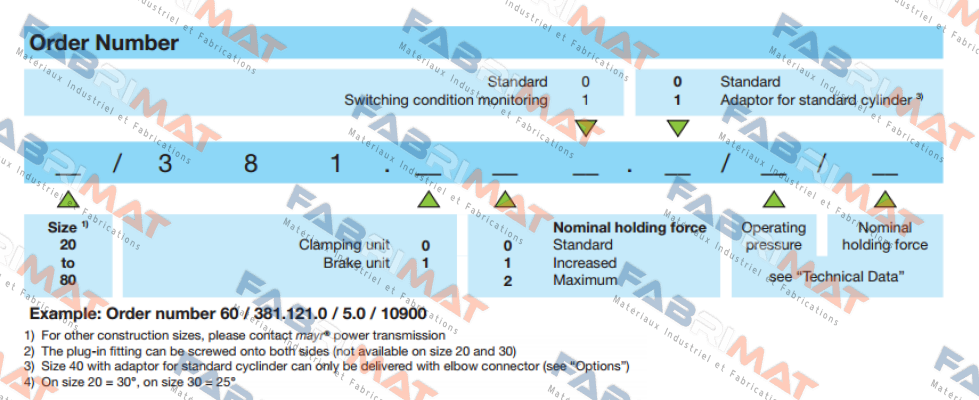 Mayr-80/381.001.0/6.0/11000 price