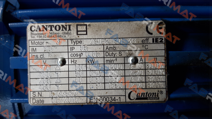 Cantoni-2SIEK 080B-4 0  price