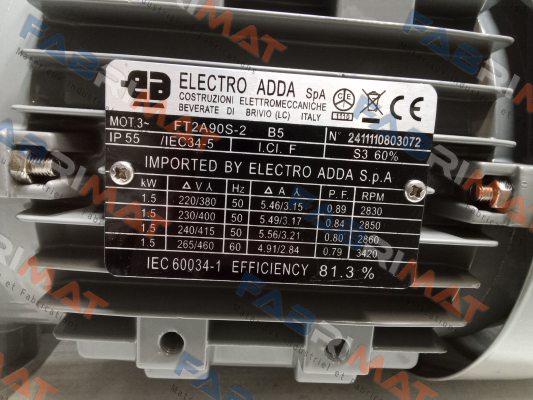 Electro Adda-FT2A90S-2 1,5kW 2P 400/230V 50Hz B5 price
